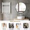 30" Metal Frame Round Wall Mirror for Bathroom Vanity Wall Decor Circle Mirror